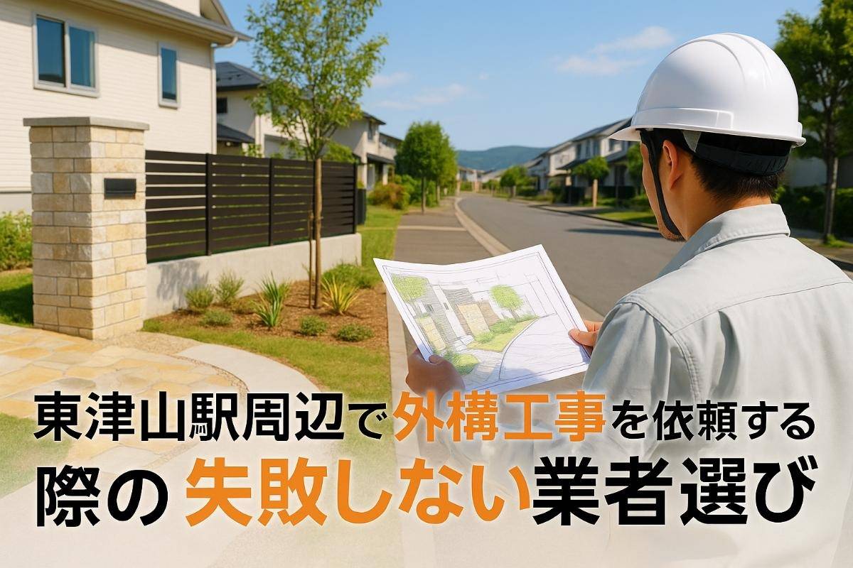 東津山駅エリアで外構工事の基礎と失敗しない業者選びを徹底解説